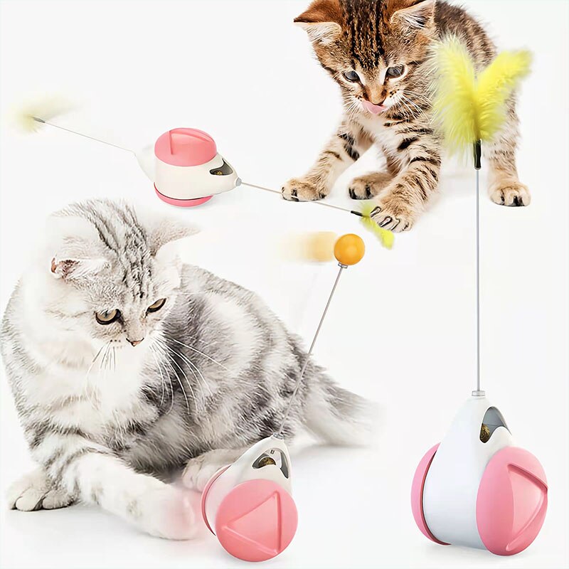 Vista 5 de CAR CAT TOY - COLOR: ROSADO